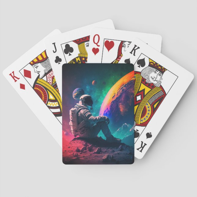 Astronaut Poker Cards (Back)