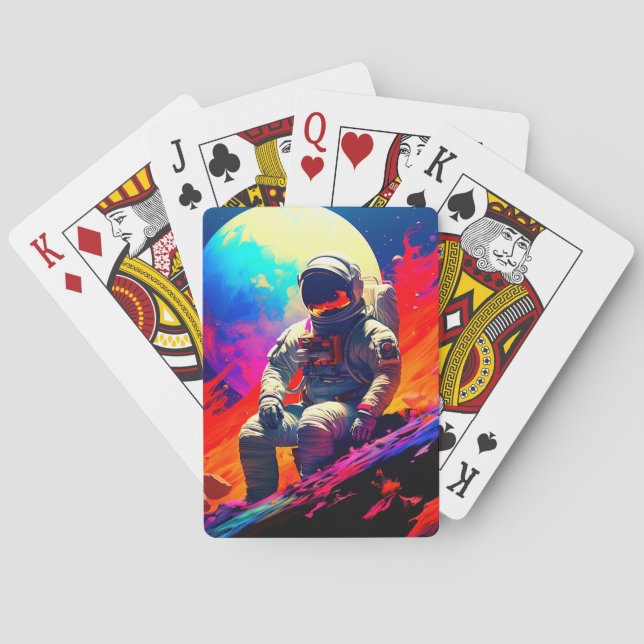 Astronaut Poker Cards (Back)