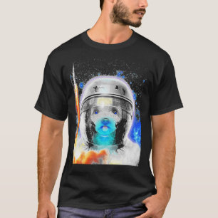 Astronaut Poodle Dog  Poodle Dog Lover  Poodle Dog T-Shirt