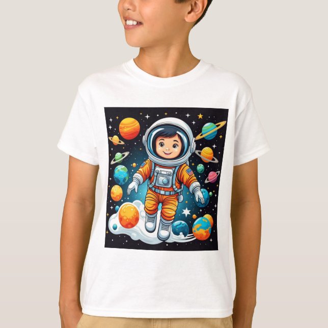 Astronaut Print T-Shirt (Front)