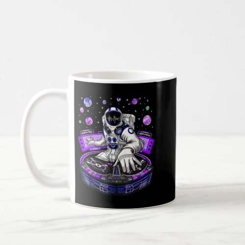 Astronaut Psychedelic Music DJ Psytrance Techno ED Coffee Mug