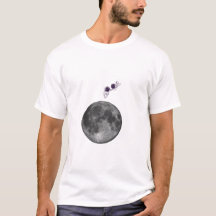 Astronaut Reaching the Moon Graphic Women's T-Shir