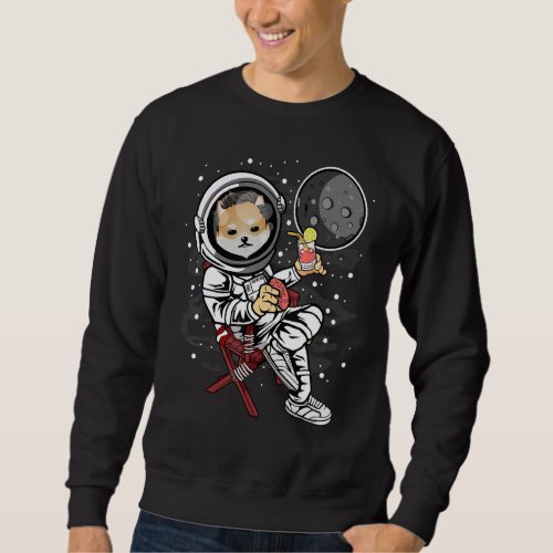 Astronaut Retirement Dogelon Mars Elon Coin To The Sweatshirt