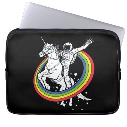 Astronaut Riding Unicorn  Laptop Sleeve