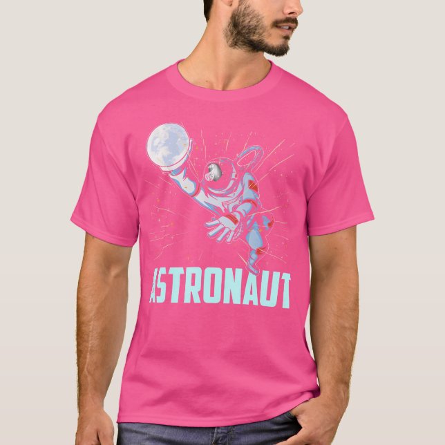 Astronaut Rocket Space Astronomy Planets T-Shirt (Front)