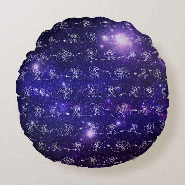 Astronaut Round Pillow (Front)