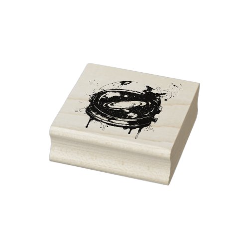 Astronaut Rubber Stamp