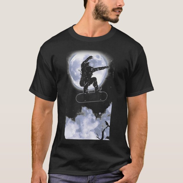 Astronaut Scate T-Shirt (Front)