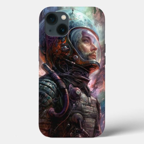 Astronaut Science Fiction Art iPhone 13 Case