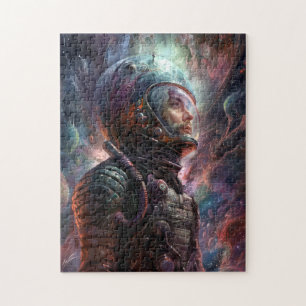 Astronaut Science Fiction Art Jigsaw Puzzle