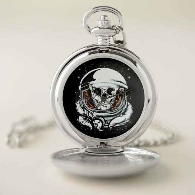 Astronaut Shirt Men - Women - Halloween Tee In Pocket Watch (Inside)
