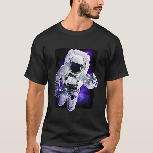 Astronaut shirt, Space man, Alien, Outer space, vi T-Shirt (Front)