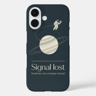 Astronaut Signal Lost Space Phone Case