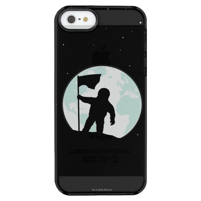 Astronaut Silhouette Uncommon iPhone Case (Back)