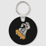 Astronaut Skateboarder, Skateboarding Lover, Astro Keychain