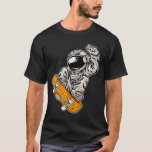 Astronaut Skateboarder, Skateboarding Lover, Astro T-Shirt