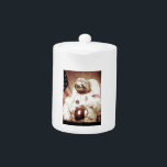 Astronaut Sloth Teapot<br><div class="desc">Sloths have dreams too!!!</div>