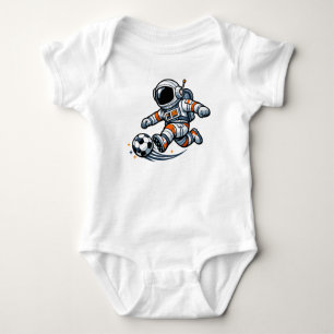 Astronaut Soccer Baby Bodysuit