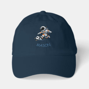 Astronaut Soccer Youth Dad Hat