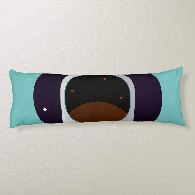 astronaut space astronomy universe body pillow (Back)