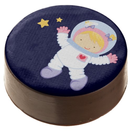 Astronaut Space Birthday Party Chocolate Covered Oreo