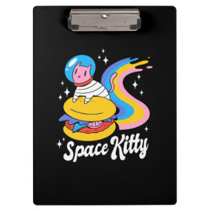 Astronaut Space Cat Clipboard