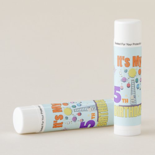 Astronaut Space Cosmic Stellar Birthday Boy Lip Balm