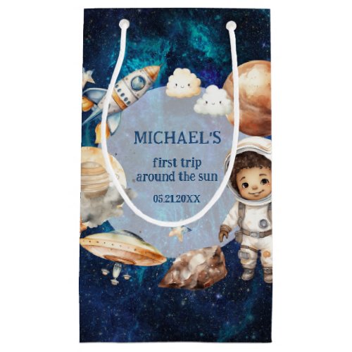 Astronaut Space First Trip Around The Sun Gift Bag