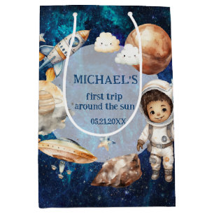 Astronaut Space First Trip Around The Sun Gift Bag