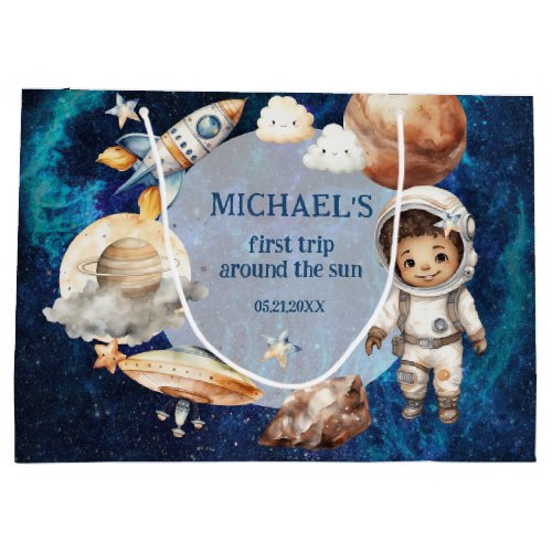 Astronaut Space First Trip Around The Sun Gift Bag