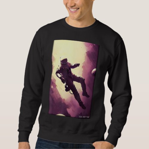 Astronaut Space Galaxy Universe Future Science_2 Sweatshirt