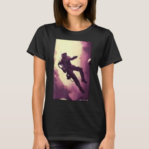 Astronaut Space Galaxy Universe Future Science_2 T_Shirt