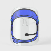 Astronaut Space Helmet Blue Face Shield (Front)