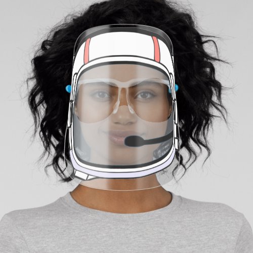 Astronaut Space Helmet Design Spacecraft Commander Face Shield