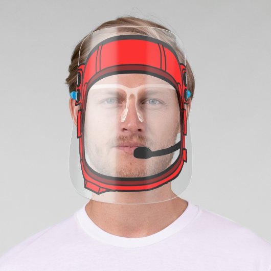 Astronaut Space Helmet Face Shield (Insitu)