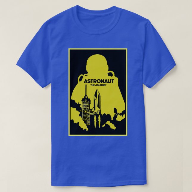 ASTRONAUT SPACE LOUNCH T-Shirt (Design Front)