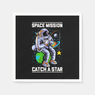 Astronaut Space Mission Catch A Star Napkins