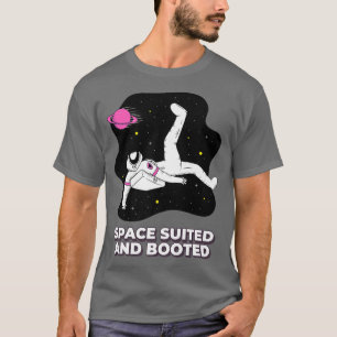 Astronaut Space Suit, Space Walker, Suited and Boo T-Shirt