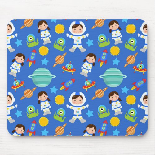 Astronaut Space Theme Mouse Pads for Kids