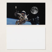 Astronaut Space Walk Moon (Front & Back)