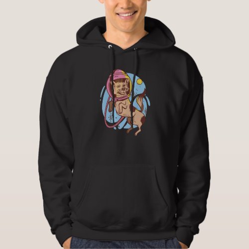 Astronaut Spacedog  Space Canine Hoodie