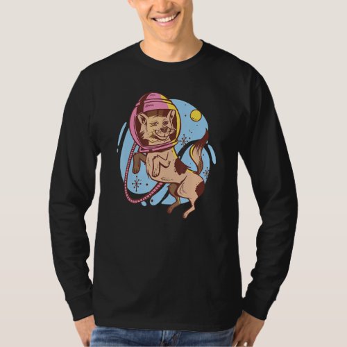 Astronaut Spacedog  Space Canine T_Shirt