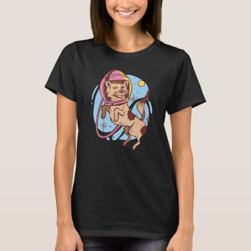 Astronaut Spacedog  Space Canine T_Shirt