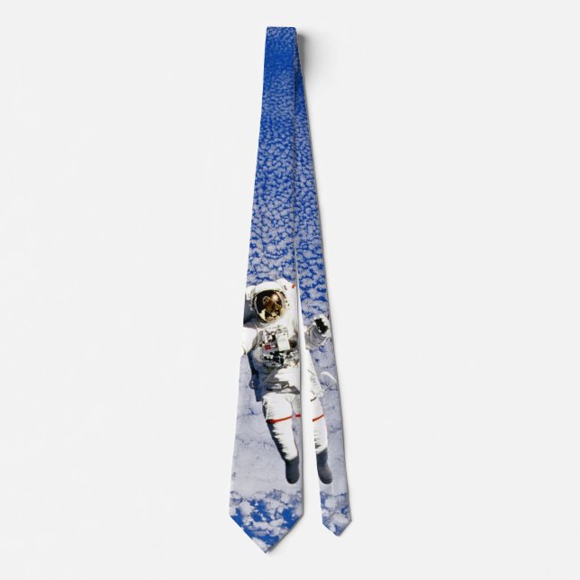 Astronaut Spacewalk Neck Tie (Front)