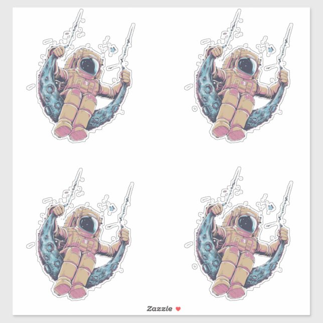 Astronaut Sticker (Sheet)