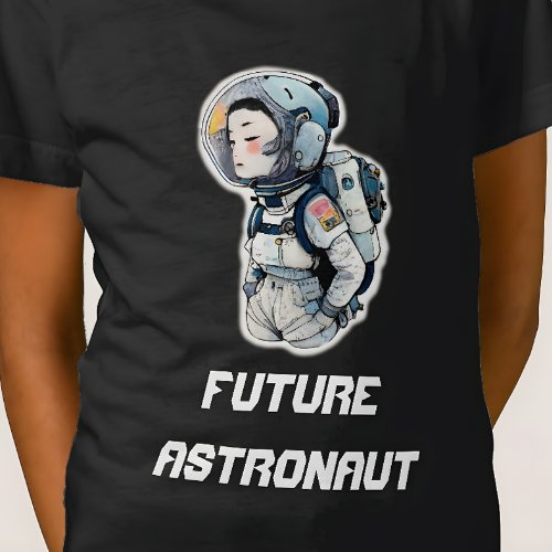 Astronaut T_Shirt for young girl