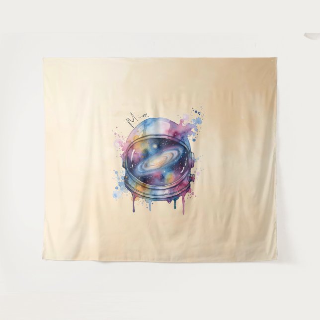 Astronaut Tapestry (Front (Horizontal))