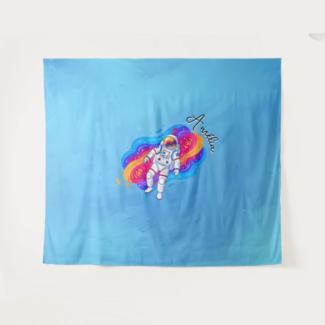 Astronaut Tapestry (Front (Horizontal))