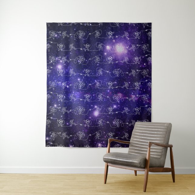 Astronaut Tapestry (In Situ)