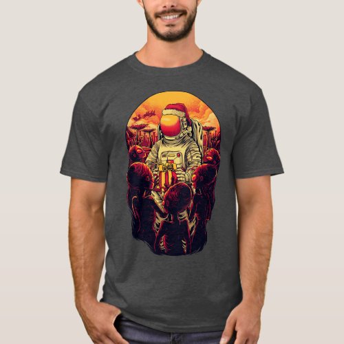 Astronaut Thanks Giving T0 T_Shirt